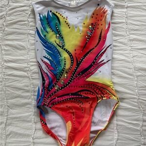 Gymnastics Leotard girls 8-9 years old